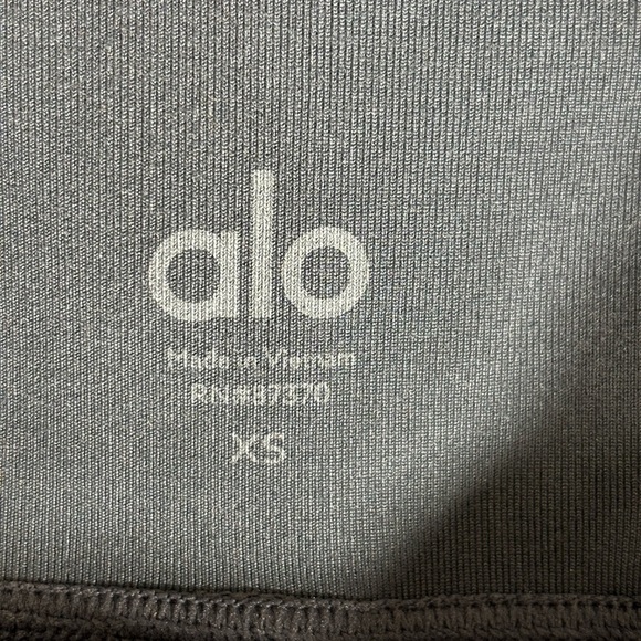 ALO Navy Moto High Waist Leggings XS - Picture 3 of 6